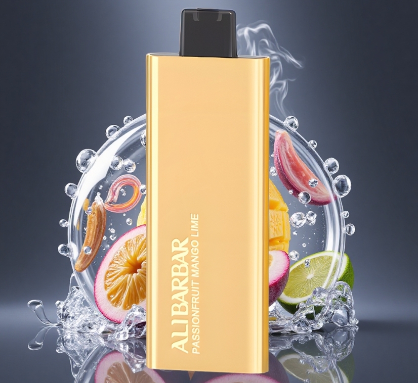 Dzīvesprieka Pieskāriens: Iepazīstinot ar Alibarbar Pandora 7000 Puffs Vape - Pasifas Mango Laima
